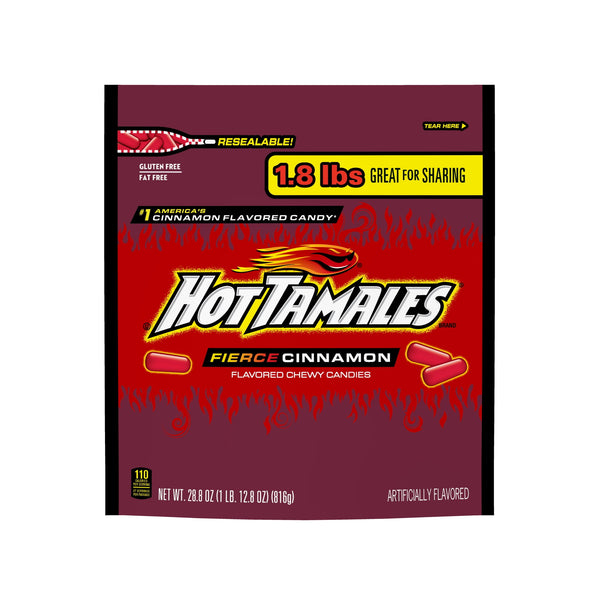 Hot Tamales Fierce Cinnamon · Gomitas · 816 g · bolsa