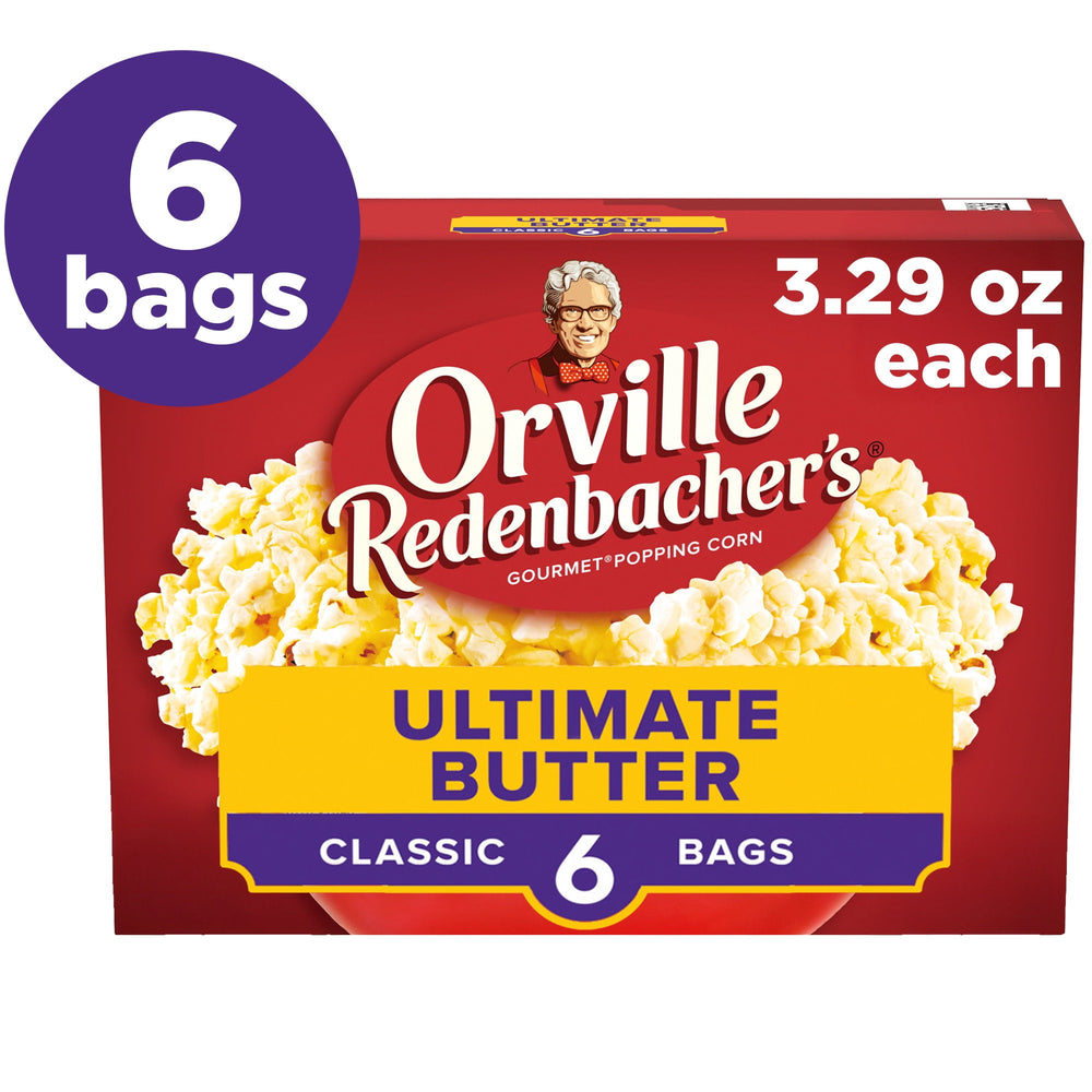 Orville Redenbacher’s Ultimate Butter · Palomitas · 6 pzas de 93 g