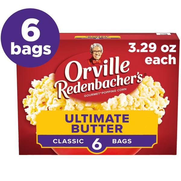 Orville Redenbacher’s Ultimate Butter · Palomitas · 6 pzas de 93 g