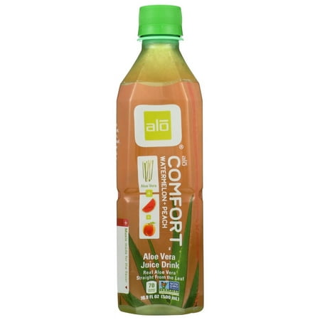 Alo Comfort Watermelon + Peach Pulp and Juice · Bebida · 204 ml