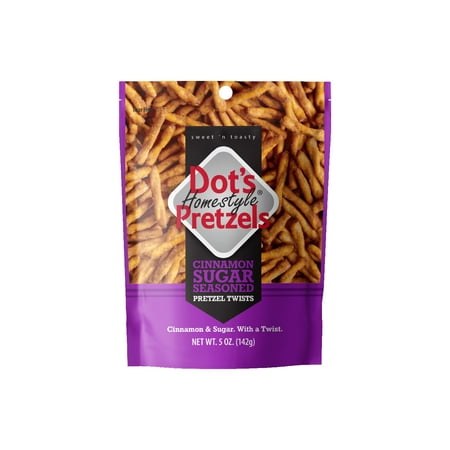 Dot's Homestyle Cinnamon Sugar Seasoned Pretzel Twists · Pretzels · 142 g