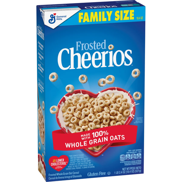 Frosted Cheerios Heart Healthy · Cereal · 522 g · tamaño familiar