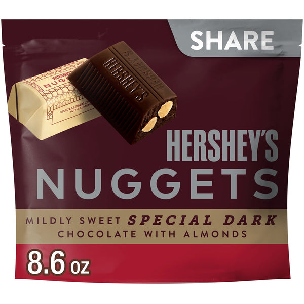 Hershey's Nuggets Dark Chocolate With Share · Caramelos · 244 g