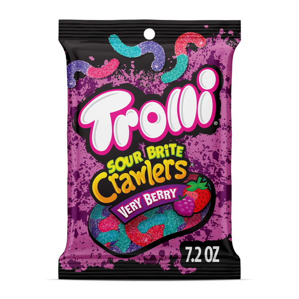 Trolli Sour Brite Crawlers Very Berry · Gomitas · 204 g