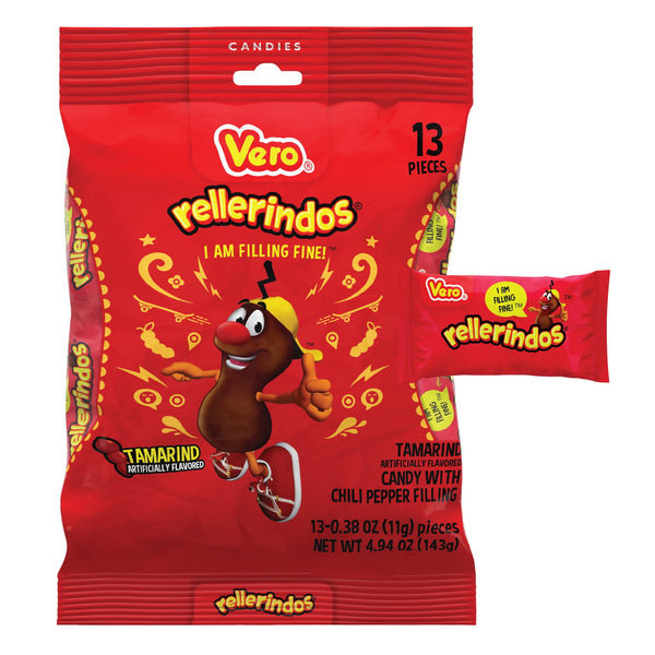 Vero Rellerindos · Caramelos · 13 pzas de 11 g