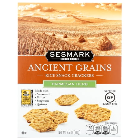 Sesmark Foods Ancient Grains - Parmesan · Galletas saladas · 99 g