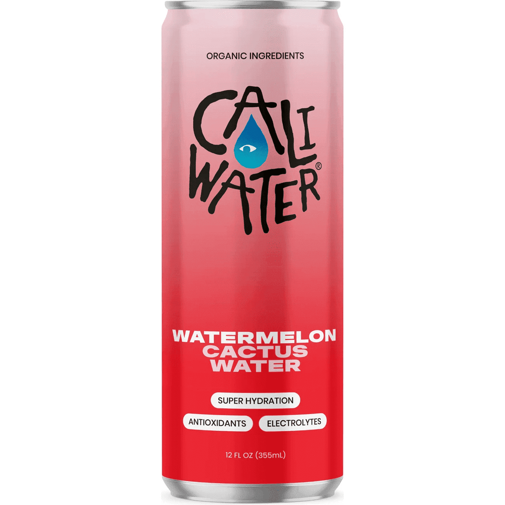 Caliwater Organic Cactus Water Watermelon · Bebida · 355 ml · lata