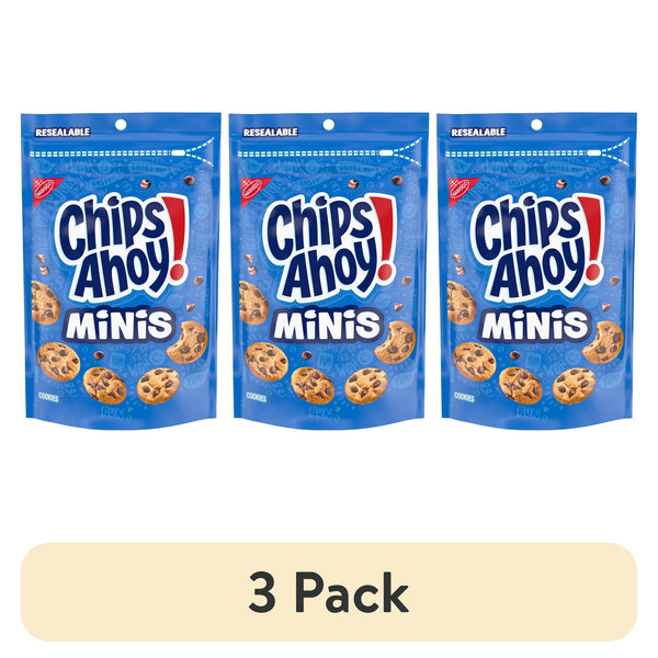 AHOY! Minis Original Fudgy Chocolate Chip · Galletas · 3 pack de 227 g