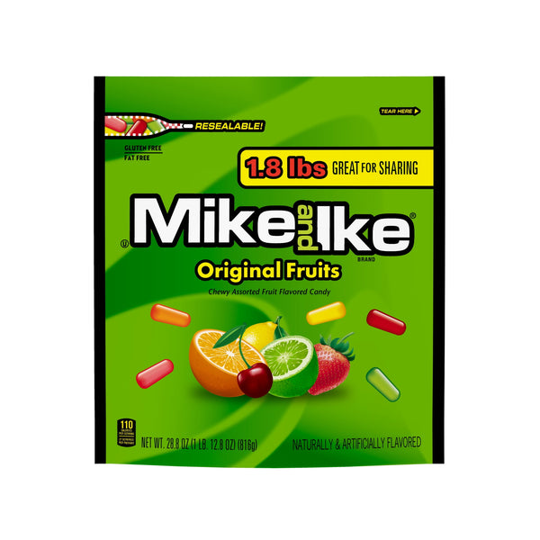 Mike and Ike Original Fruits · Gomitas · 816 g · bolsa