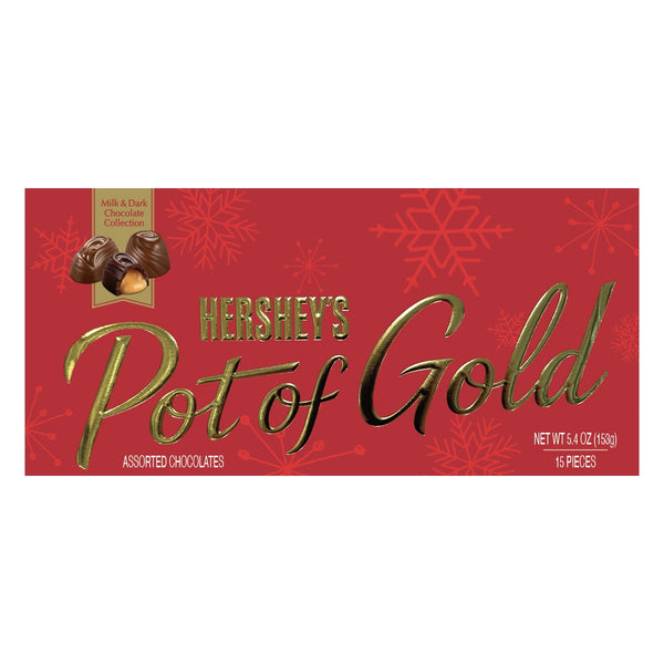 Hershey's Pot of Gold Milk and Dark Chocolate Collection · Caramelos · 15 pzas de 153 g