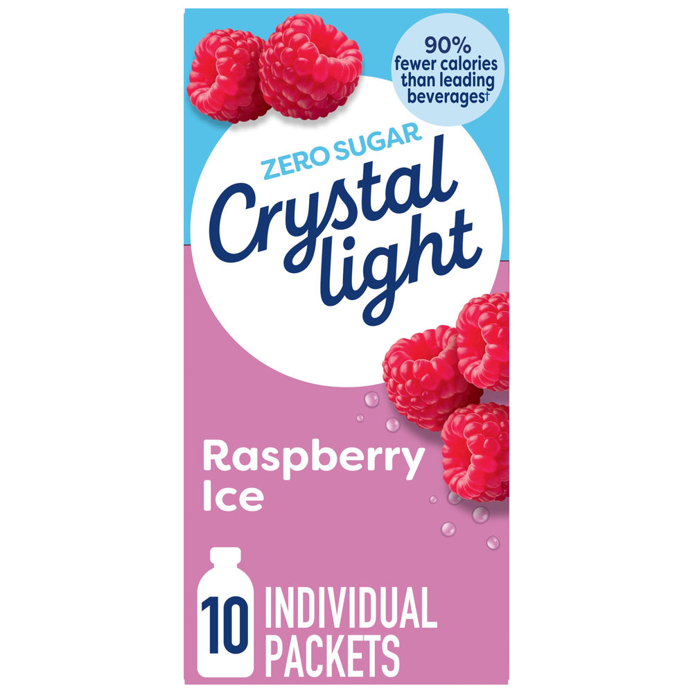 Crystal Light Zero Sugar · Polvo para agua · 10 sobres de 17 g