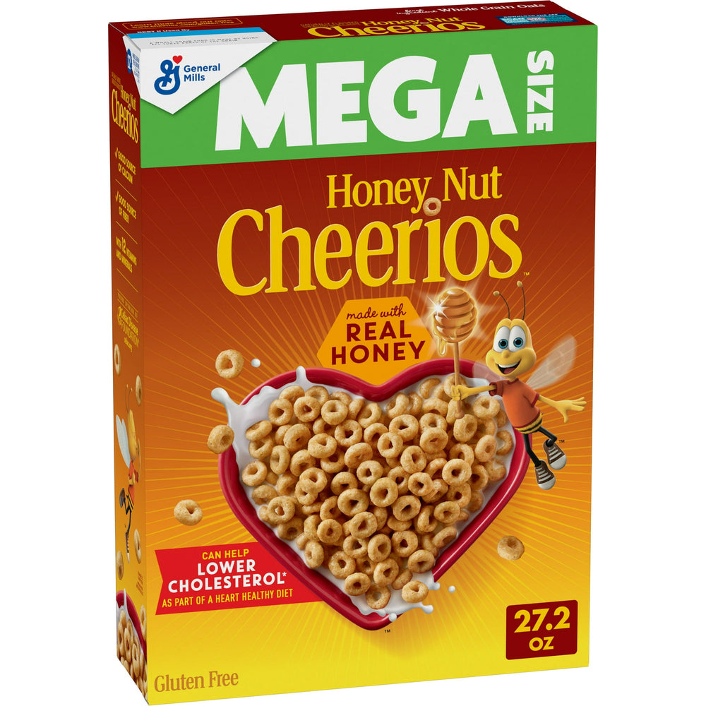 Honey Nut Cheerios Heart Healthy sin gluten · Cereal · 771 g