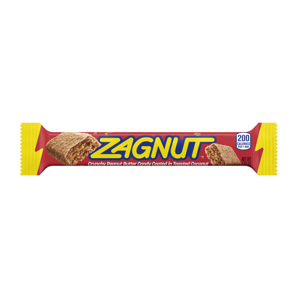 ZAGNUT Peanut Butter with Toasted Coconut Bar · Nueces · 43 g