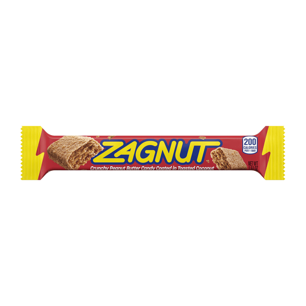 ZAGNUT Peanut Butter with Toasted Coconut Bar · Nueces · 43 g