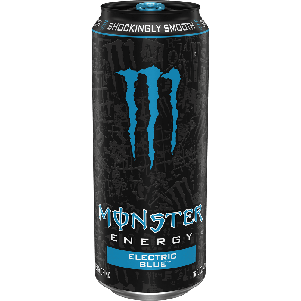 Monster Energy Electric Blue · Bebida energética · 473 ml · lata