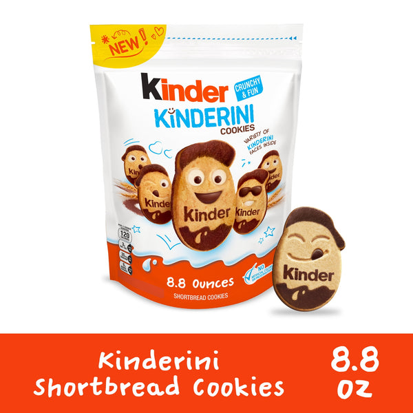 Kinder Kinderini with Fun Expressions · Galletas · 249 g · bolsa