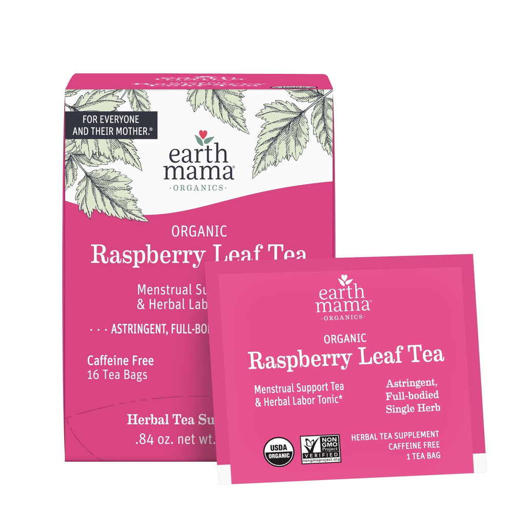 Earth Mama Organic Raspberry Leaf Tea 16 · Té · 16 bolsas