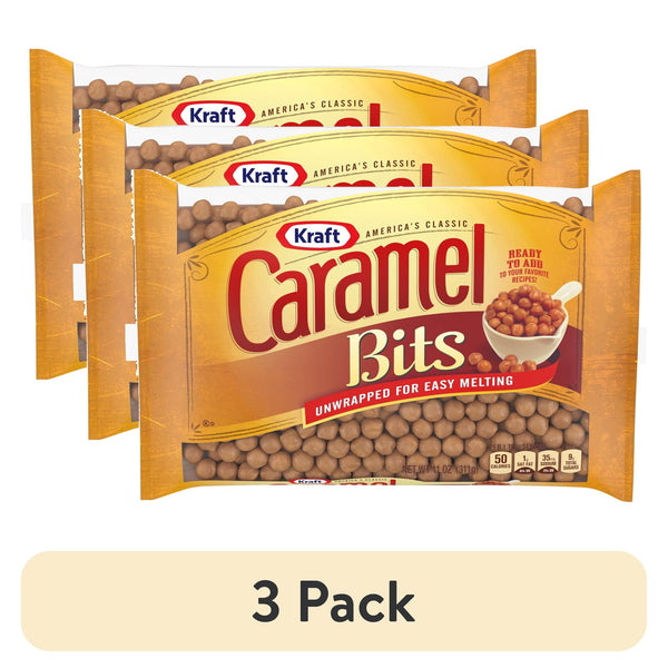 Kraft America's Classic Unwrapped Caramel Bits · Gomitas · 3 pack de 312 g