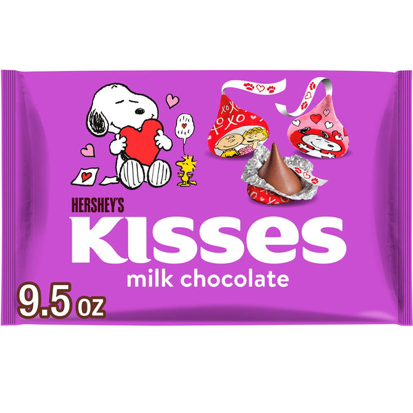 Hershey's Kisses Milk Chocolate Snoopy™ and Friends · Caramelos · 269 g · bolsa