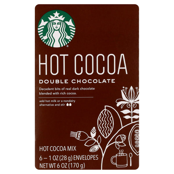 Starbucks Double Chocolate Hot Cocoa · Caramelos · 6 pzas