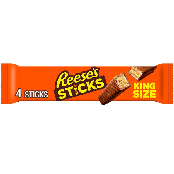 Reese's Sticks Chocolate and Peanut Butter Creme Wafer Bar · Galletas · 85 g · tamaño king