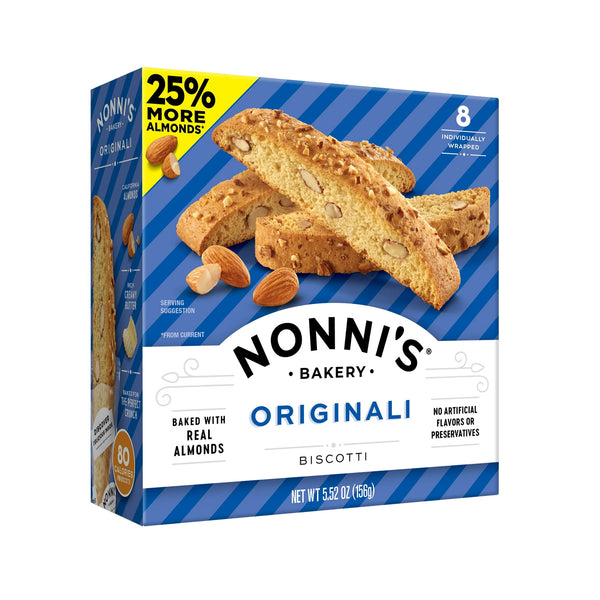 Nonni's Bakery Originali Almond Biscotti · Nueces · 8 pzas de 156 g