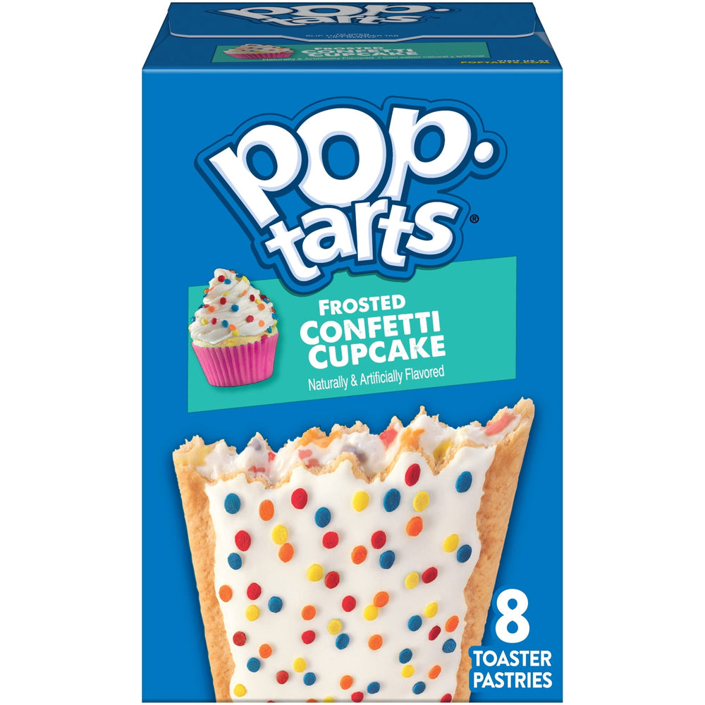 Pop-Tarts Frosted Confetti Cupcake · Pastelitos · 8 pzas de 383 g