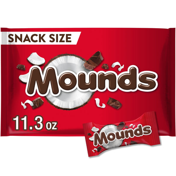 Mounds Dark Chocolate and Coconut · Caramelos · 320 g · bolsa · tamaño snack
