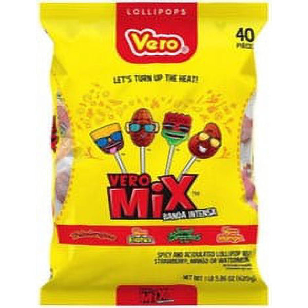 Vero Banda Fuego · Caramelos · 40 pzas