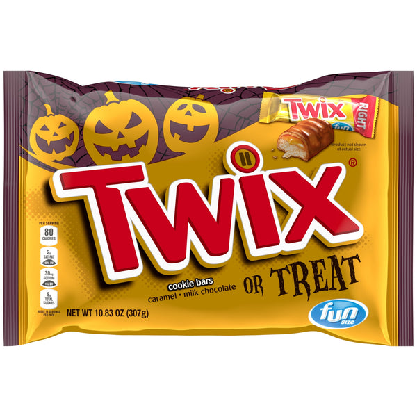 Twix Halloween Chocolate · Caramelos · 307 g · bolsa · tamaño fun
