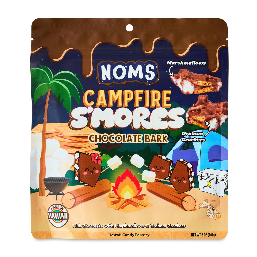 NOMS Campfire S'mores Chocolate Covered Marshmallow · Galletas saladas · 142 g · bolsa