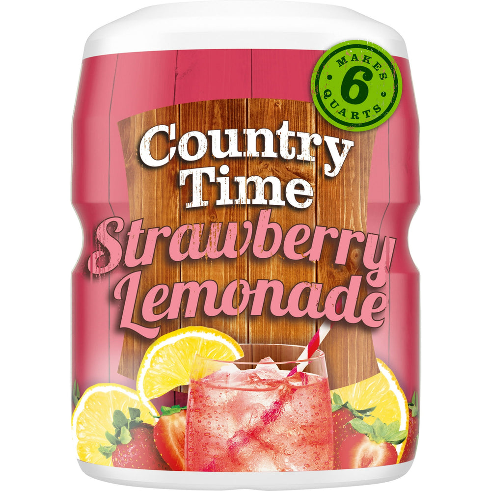 Country Time Strawberry Lemonade 1 · Polvo para agua · 510 g · bote
