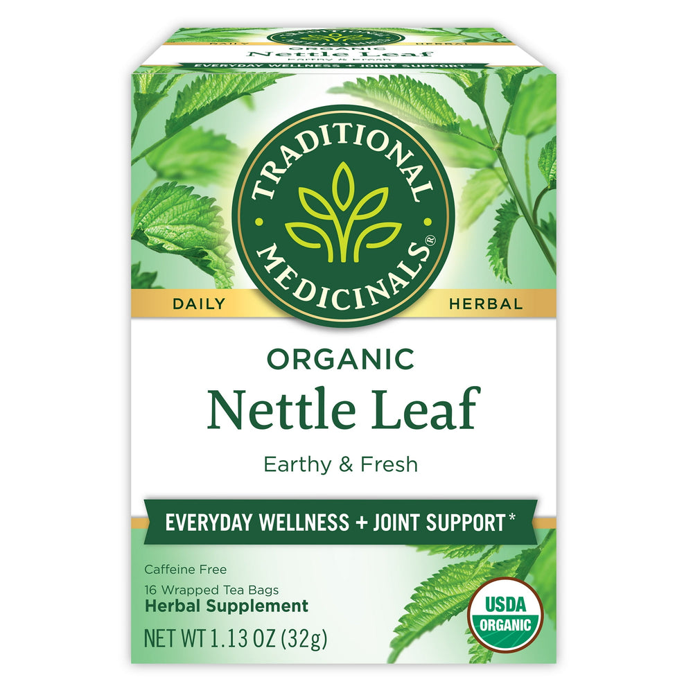 Traditional Medicinals Organic Nettle Leaf Herbal Tea · Té