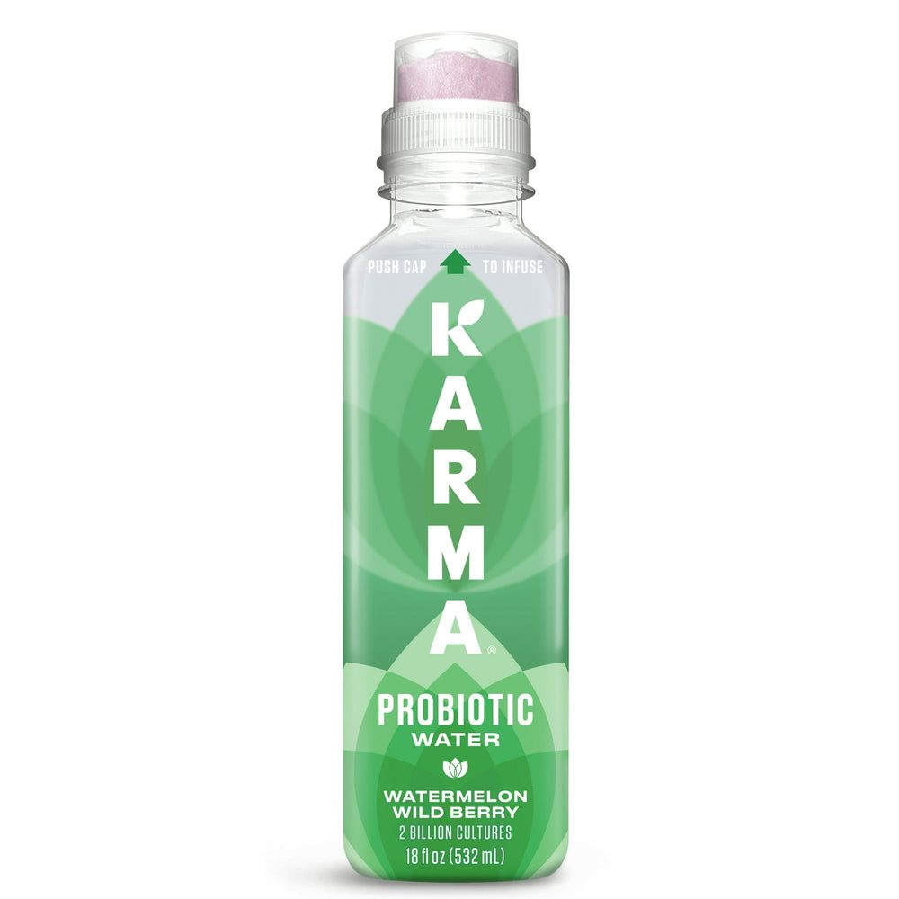 Karma Probiotic Water Watermelon Wild Berry · Bebida · 532 ml · botella