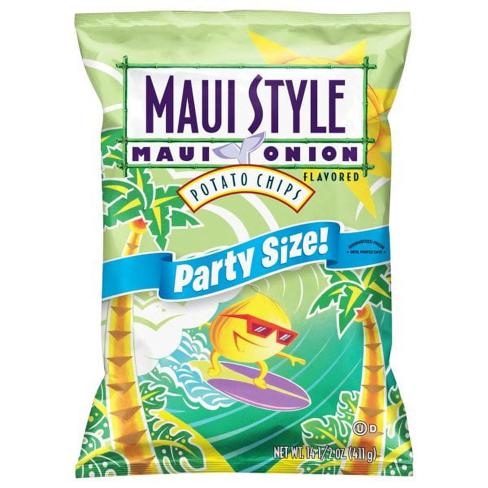 Maui Style Onion Potato · Papas · 411 g · bolsa · tamaño fiesta