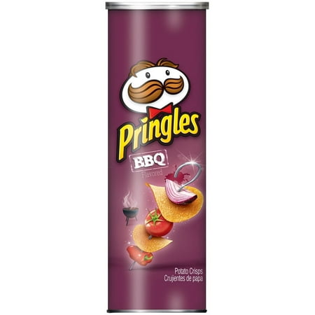 Pringles BBQ Potato Crisps · Papas · 156 g