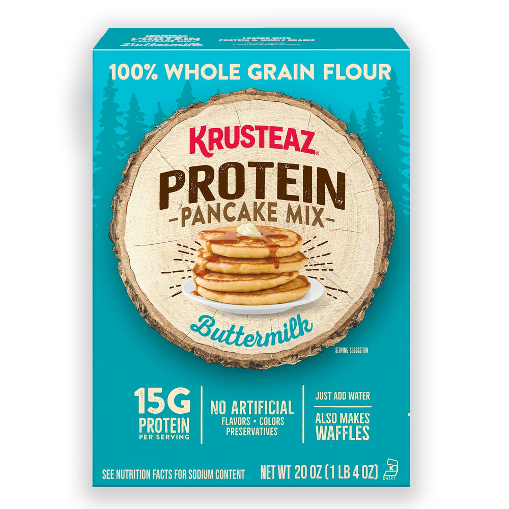 Krusteaz® Buttermilk Protein · Mezcla para hornear · 567 g · caja