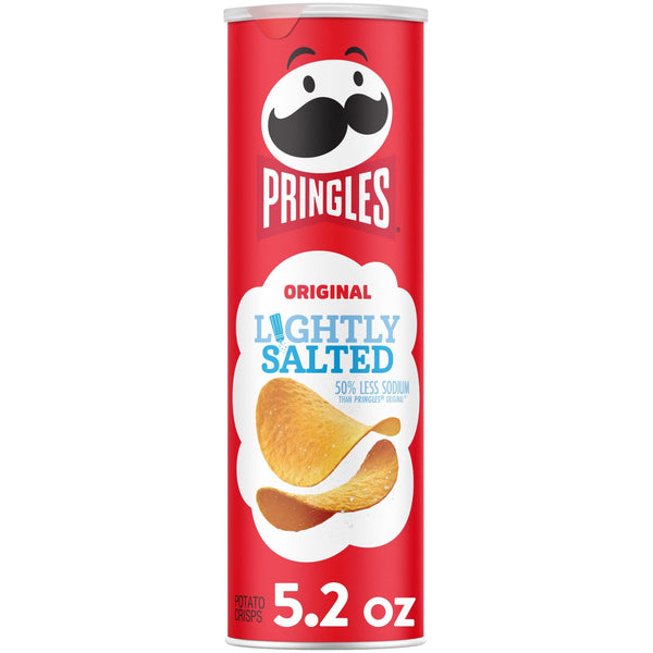 Pringles Lightly Salted Potato Crisps · Papas · 147 g · bote