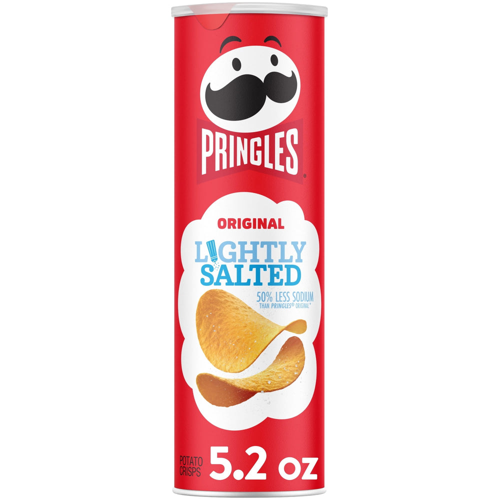 Pringles Lightly Salted Potato Crisps · Papas · 147 g · bote