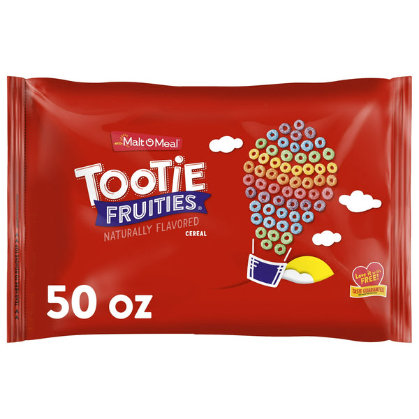 Malt-O-Meal Tootie Fruities · Cereal de aros frutales · 1417 g