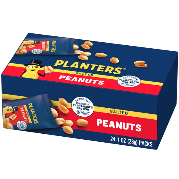 Planters Salted · Nueces · 24 pzas de 28 g