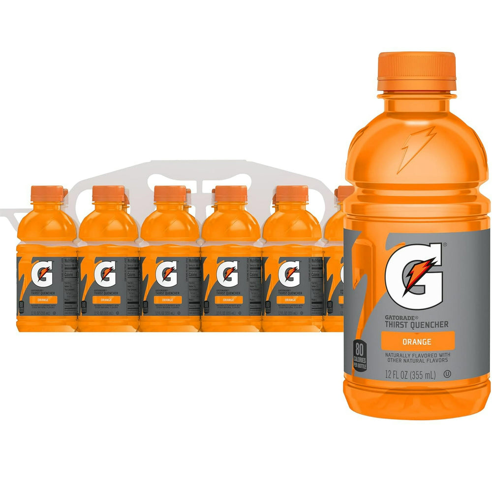 Gatorade Thirst Quencher Orange · Bebida · 12 pzas de 355 ml