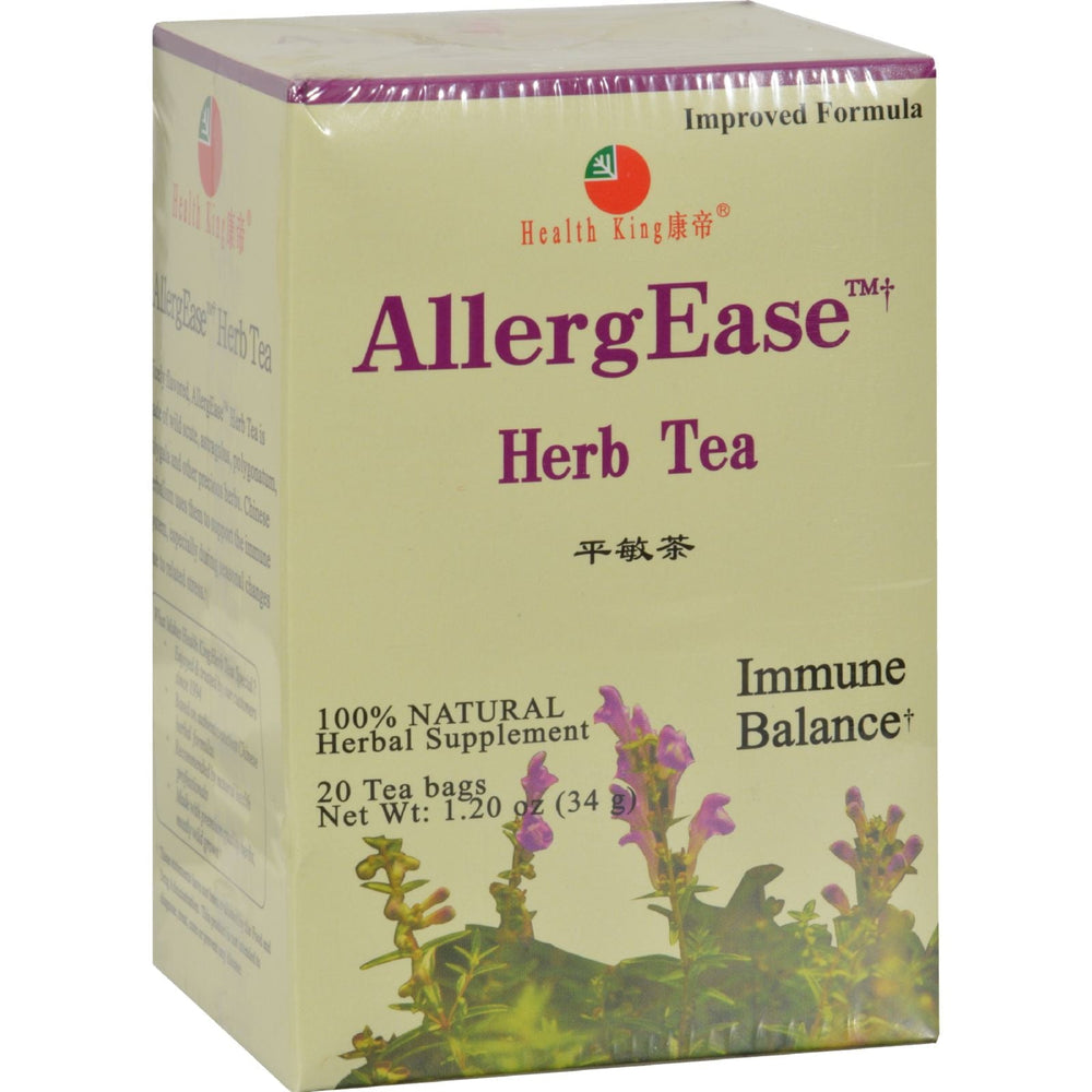 Health King AllergEase Herb Tea 20 Tea · Té