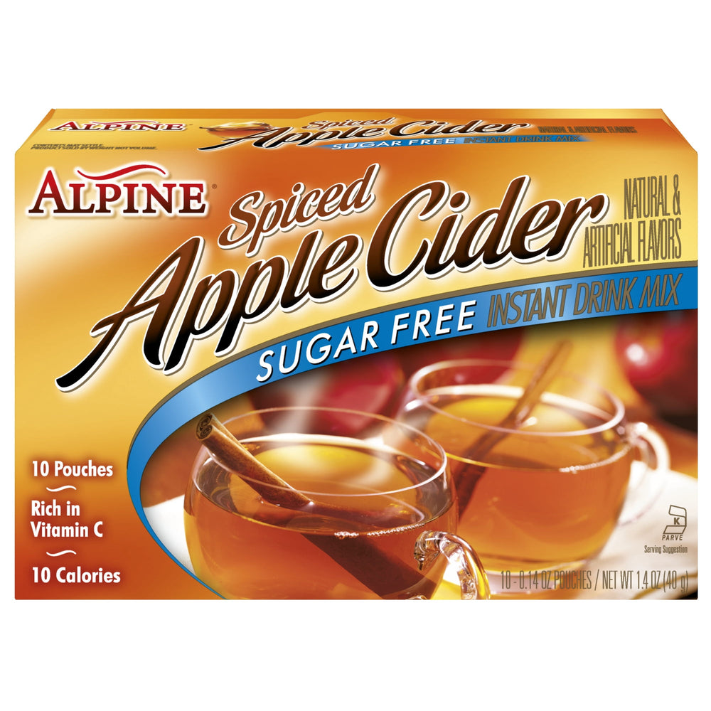 Alpine Spiced Apple Cider Instant Sugar Free · Polvo para agua