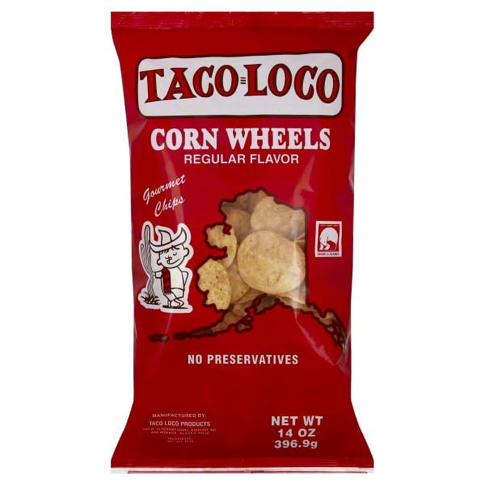 Taco Loco Regular Corn Wheels · Frituras · 397 g