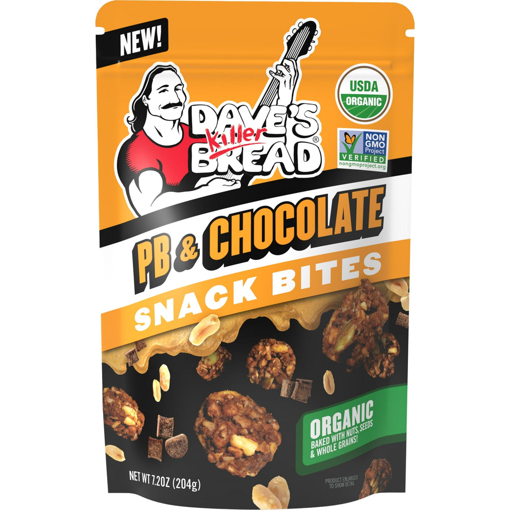 Dave's Killer Bread PB & Chocolate Organic Bites Organic · Caramelos · 204 g