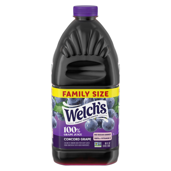 Welch's 100% Grape Juice Concord Grape · Bebida · 2.84 L · botella