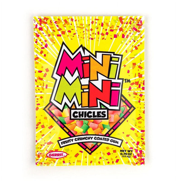 Gerrit J Verburg Co. Mini Fruit Mini Chicles · Chicles y mentas · 22.5 g