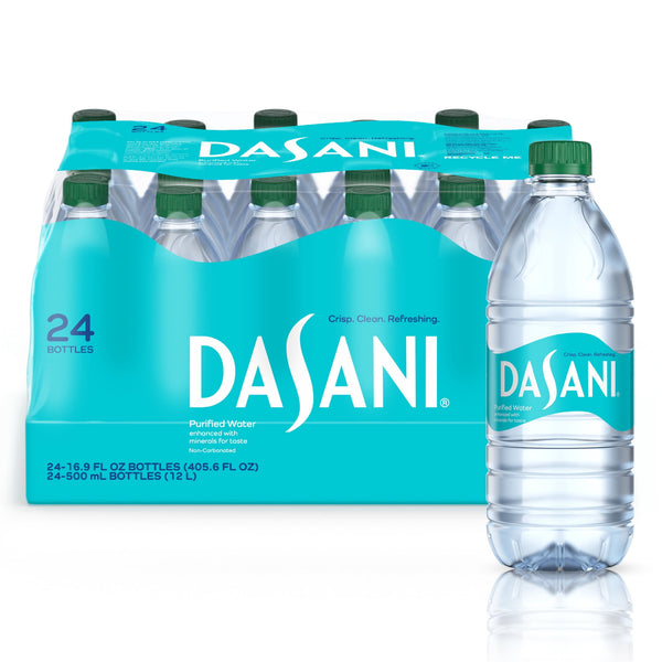 Dasani Purified Water · Bebida · 24 botellas · 500 ml