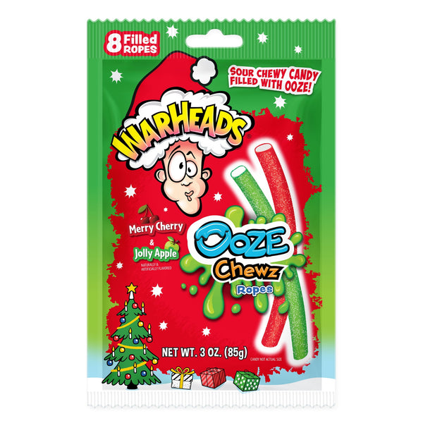Warheads Ooze Chewz Holiday Ropes · Caramelos · 85 g